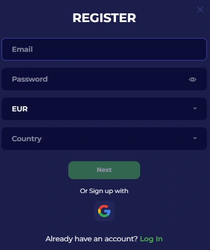 Zotabet Casino Register